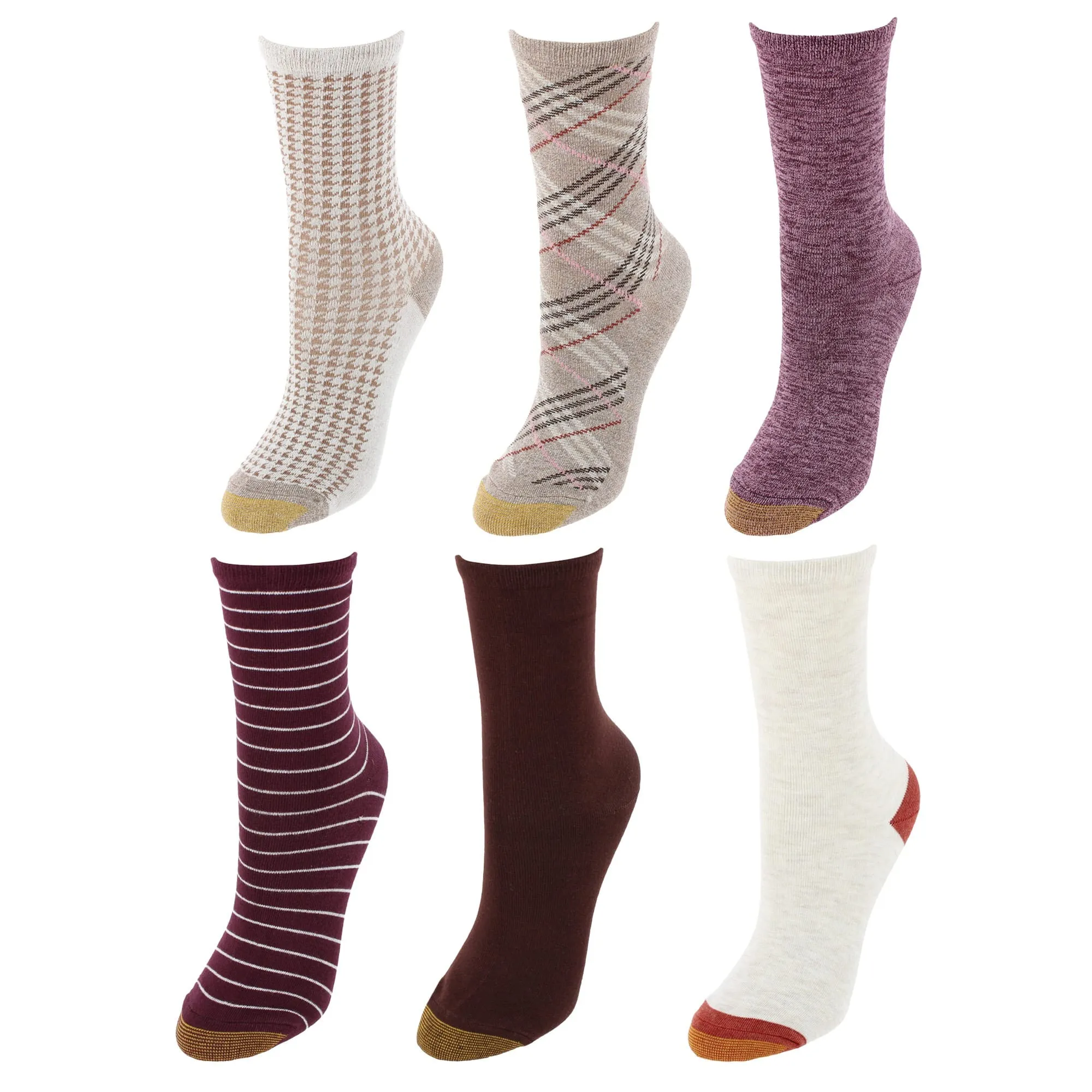 Gold Toe Women's Work Life Midi Socks (Pack of 6) sold by Belt Outlet product image thumbnail 3