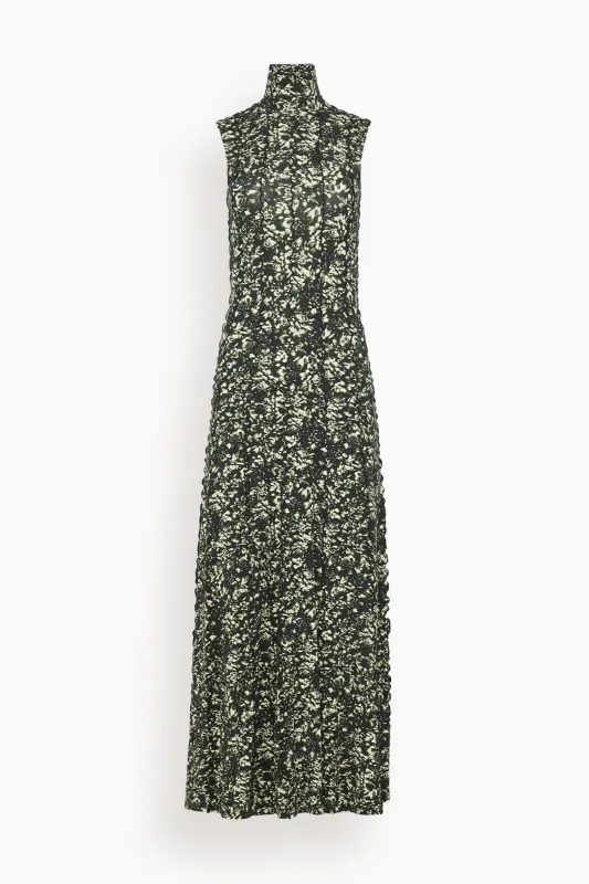 Valentina Dress in Black/Lemon sold by Hampden Clothing