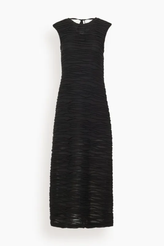 Laura Dress in Black sold by Hampden Clothing