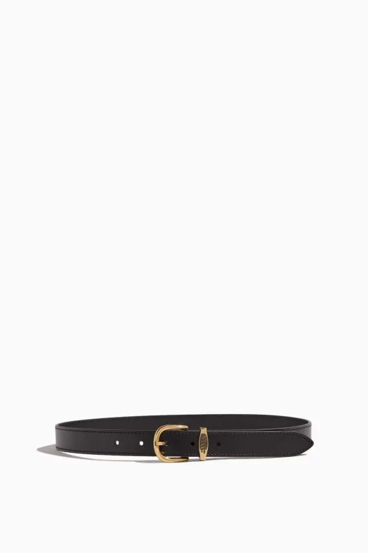 Zadd Belt in Black made by Isabel Marant