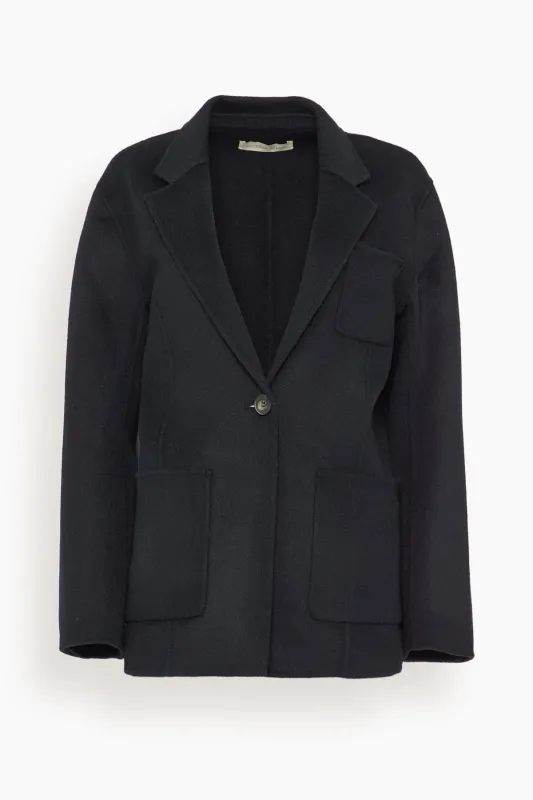 Caline Blazer in Marine made by Vanessa Bruno