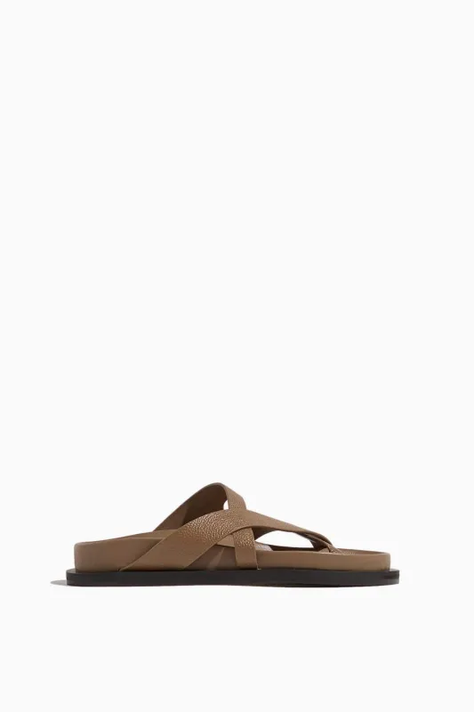 Claude Sandal in Caribou sold by Hampden Clothing