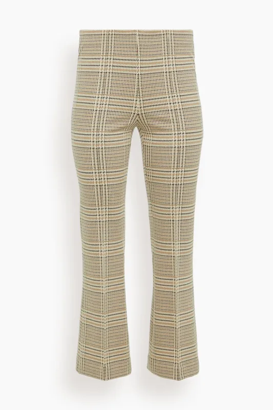 Irina Ponte Kick Flare Pant in Tan Multi sold by Hampden Clothing