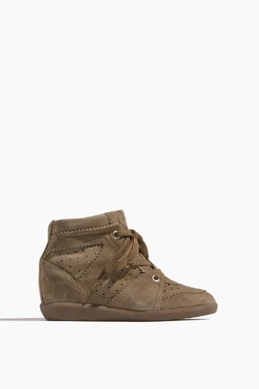 Bobby Sneaker in Taupe sold by Hampden Clothing
