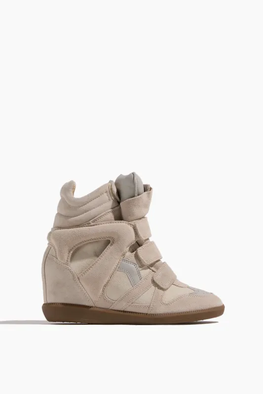 Bekett Sneaker in Ecru made by Isabel Marant