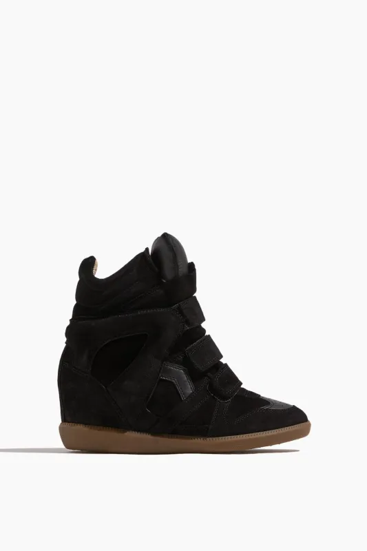 Bekett Sneaker in Black made by Isabel Marant