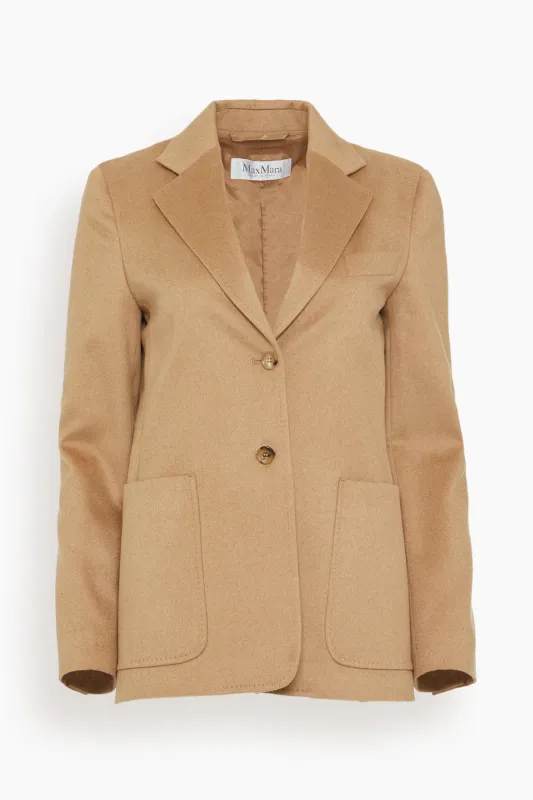 Belluno Jacket in Camel sold by Hampden Clothing