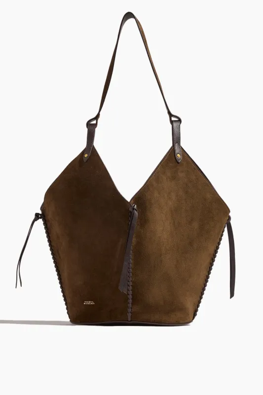 Tampa Shoulder Bag in Bronze made by Hampden Clothing