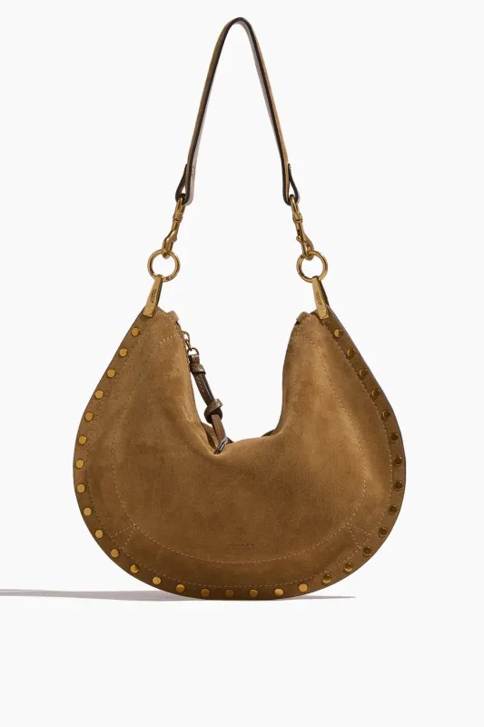 Oskan Soft Zip Crossbody Bag in Taupe sold by Hampden Clothing