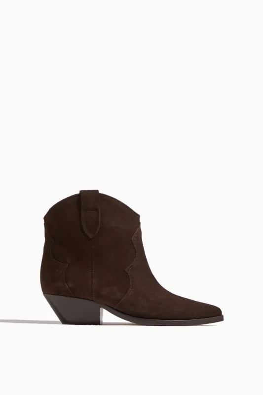 Dewina Boots in Chocolate sold by Hampden Clothing