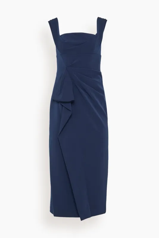 Mia Dress in Midnight sold by Hampden Clothing