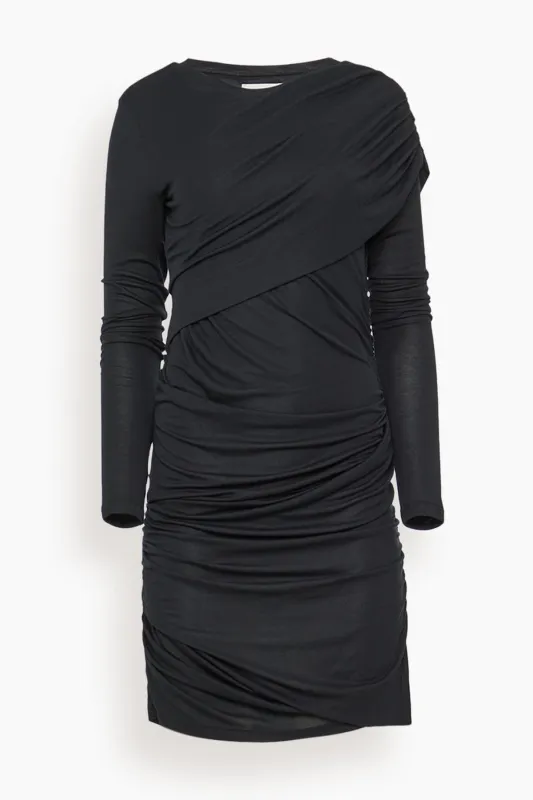 Denise Dress in Black sold by Hampden Clothing