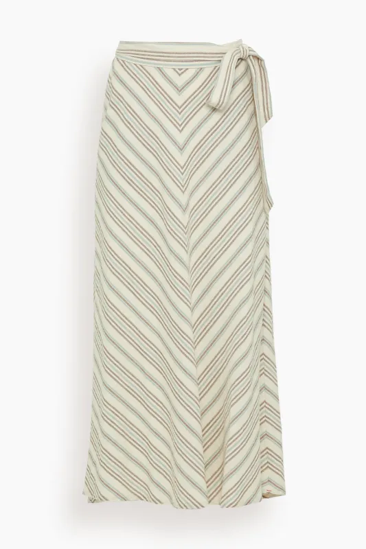 Mikayla Skirt in Ivory Sand made by XiRENA