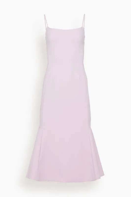 Kimmy Sleeveless Midi Dress in Orchid sold by Hampden Clothing