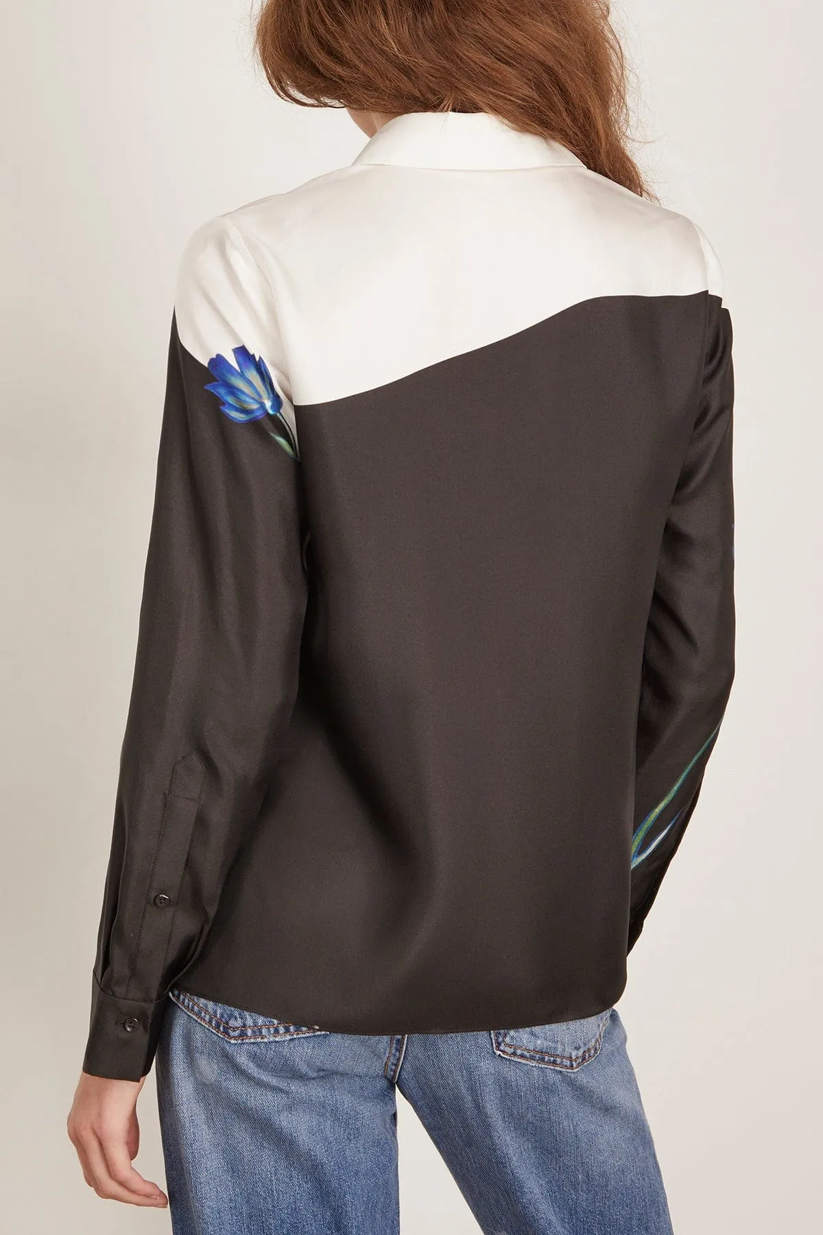 Seductive Bloom Blouse in Autumn Garden sold by Hampden Clothing product image thumbnail 4