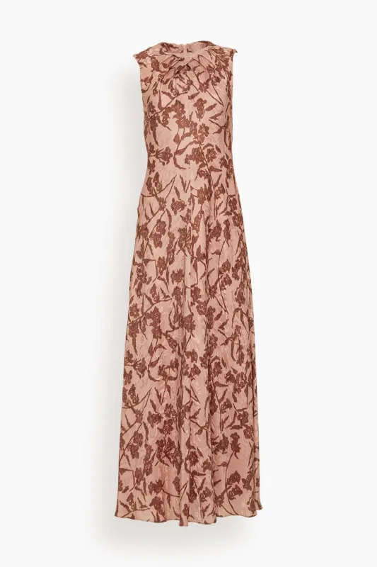 Emily Dress in Sugarcane Multi sold by Hampden Clothing