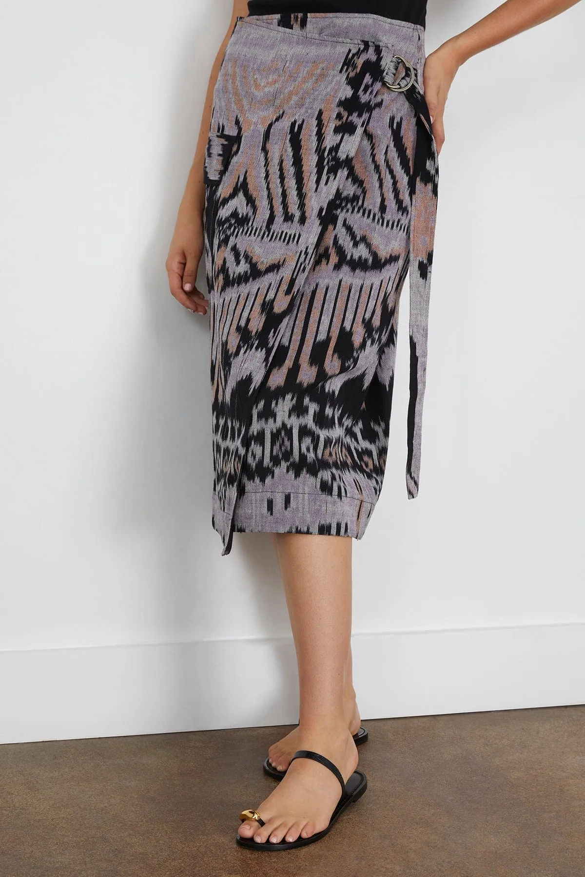 Mila Pencil Skirt in Tigereye sold by Hampden Clothing product image thumbnail 3