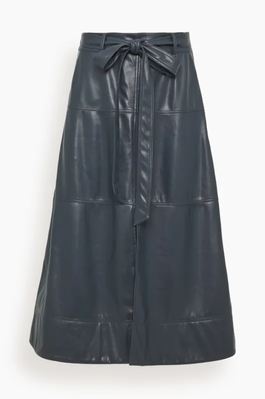 Hudley Skirt in Anthracite sold by Hampden Clothing