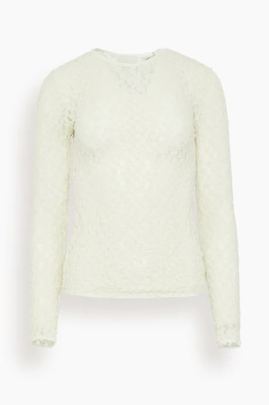 Gaelle Blouse in Ecru made by Isabel Marant