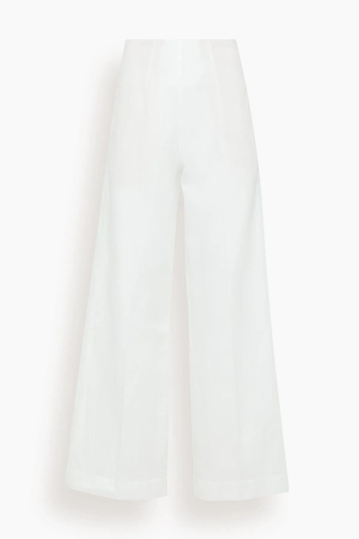Chic Cotton Linen Wide Leg Pants in Giglio sold by Hampden Clothing