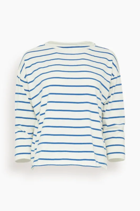 Maglia Lolita Striped Jersey in Pacific sold by Hampden Clothing