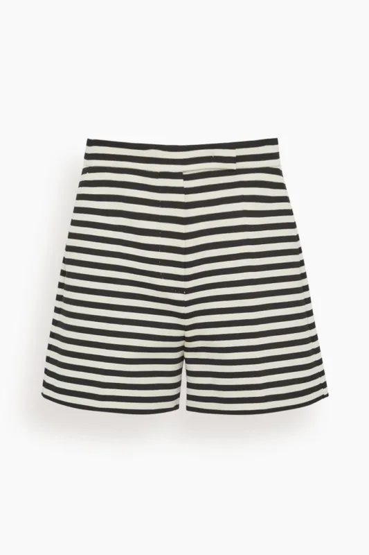 Onirica Shorts in White Black made by MaxMara