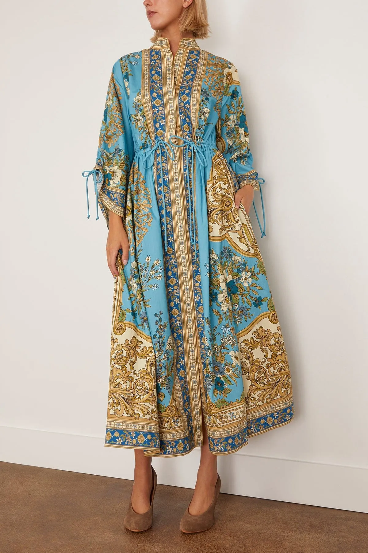 Cassie Pool Dress in Blue sold by Hampden Clothing product image thumbnail 3