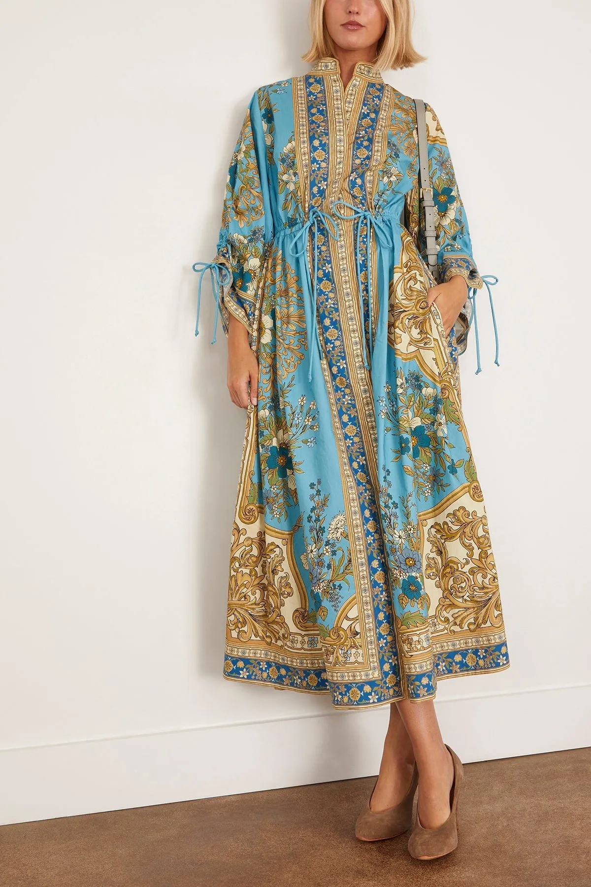 Cassie Pool Dress in Blue sold by Hampden Clothing product image thumbnail 2