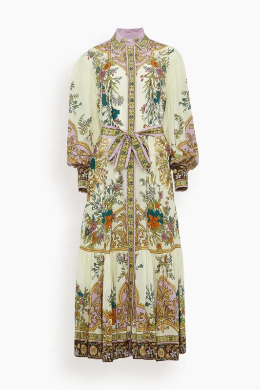 Antoinette Shirtdress in Cream sold by Hampden Clothing