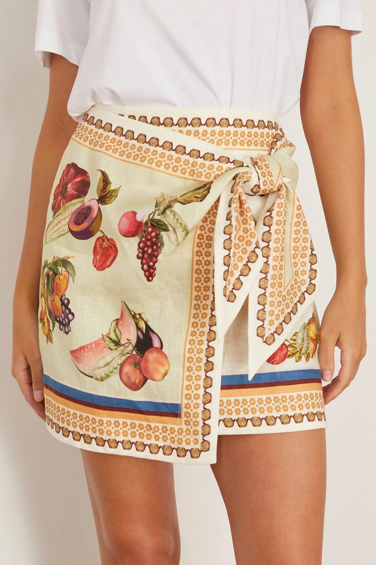 Mercado Skirt in Multi sold by Hampden Clothing product image thumbnail 3