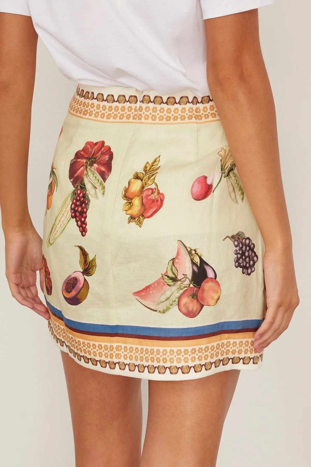 Mercado Skirt in Multi sold by Hampden Clothing product image thumbnail 4