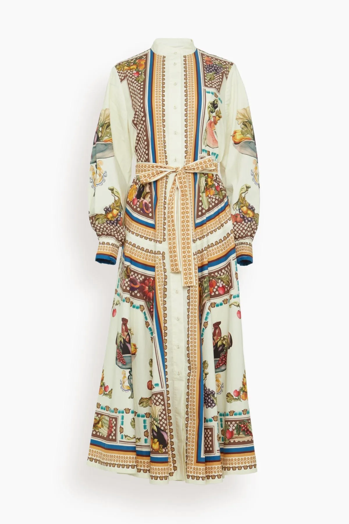 Mercado Shirtdress in Multi sold by Hampden Clothing