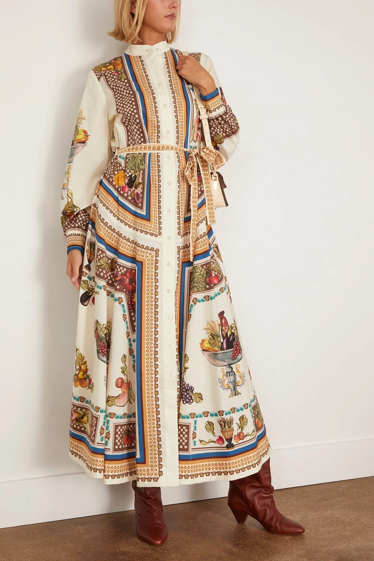 Mercado Shirtdress in Multi sold by Hampden Clothing product image thumbnail 2