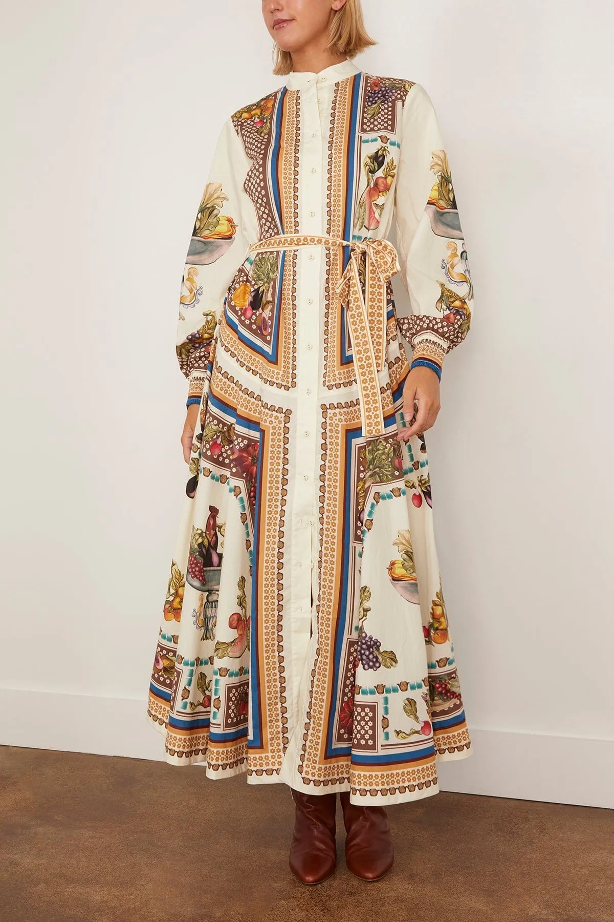 Mercado Shirtdress in Multi sold by Hampden Clothing product image thumbnail 3
