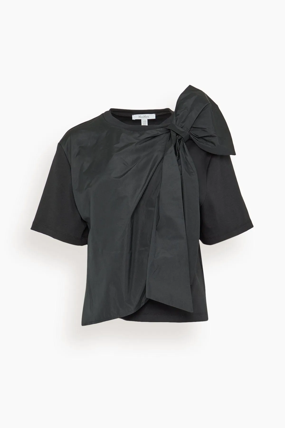 Colle Knitted Blouse in Black sold by Hampden Clothing