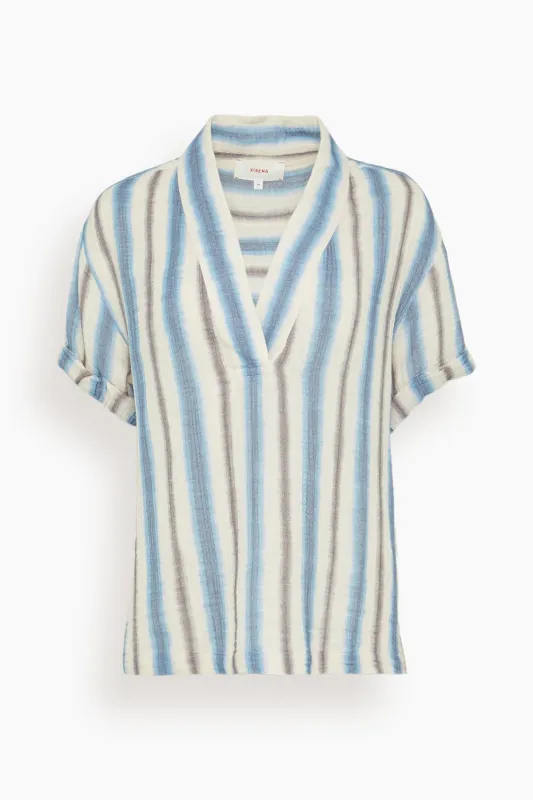 Avery Top in Blue Ridge sold by Hampden Clothing