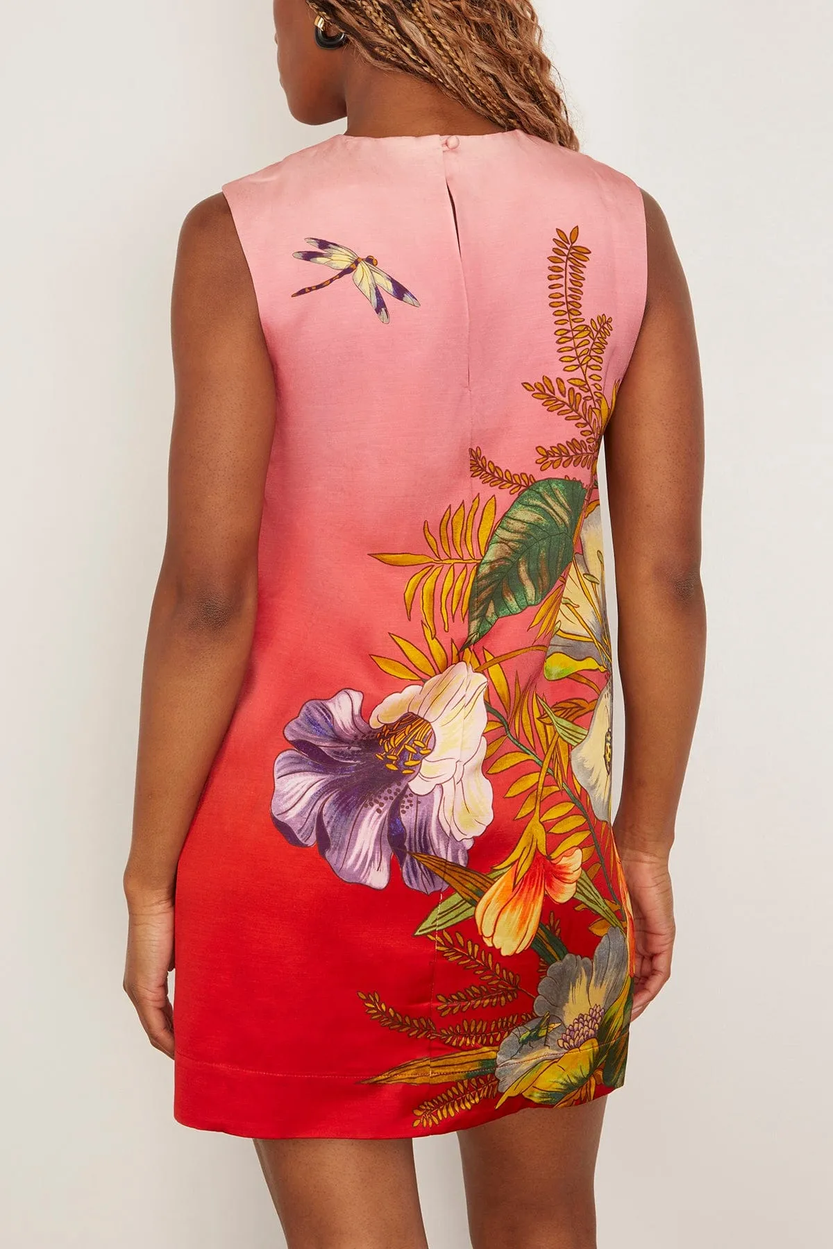 Inez Mini Dress in Pink Ombre sold by Hampden Clothing product image thumbnail 4