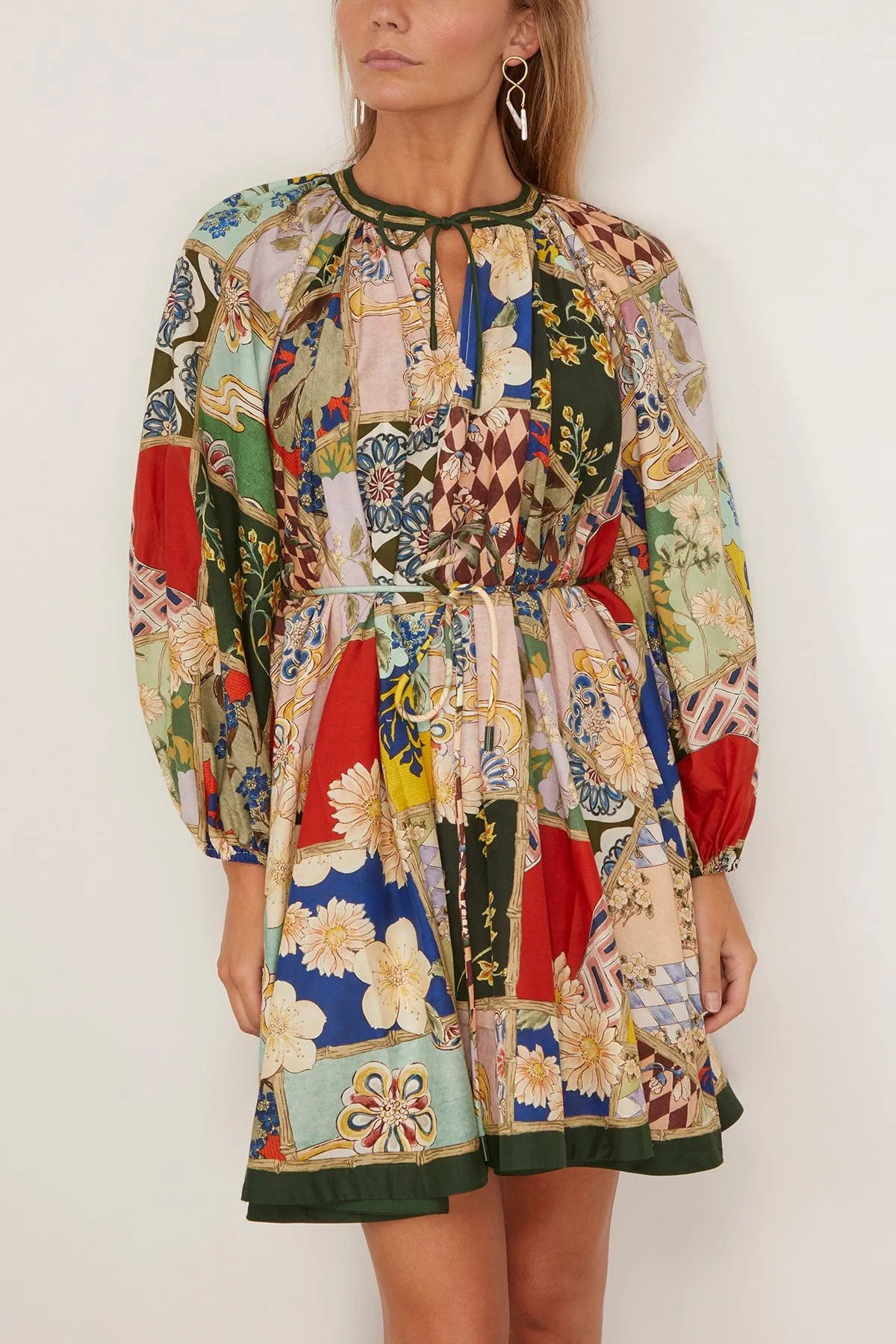 Bianca Mini Dress in Multi sold by Hampden Clothing product image thumbnail 3