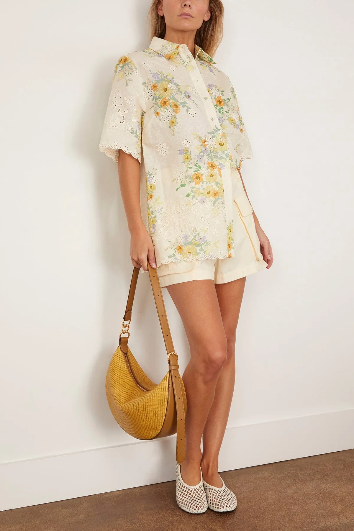 Juliette Shirt in Cream sold by Hampden Clothing product image thumbnail 2