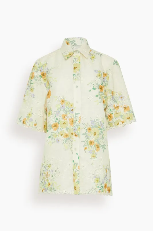 Juliette Shirt in Cream sold by Hampden Clothing