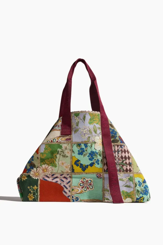 Bianca Beach Tote in Multi sold by Hampden Clothing