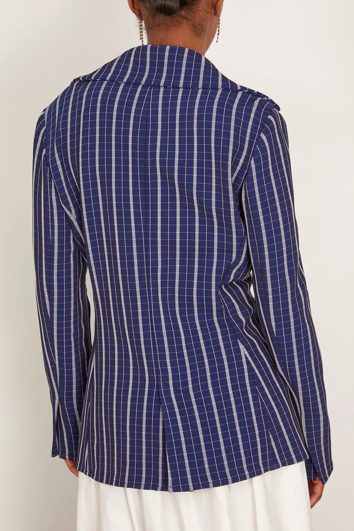 Marine Jacket in Cobalt Multi sold by Hampden Clothing product image thumbnail 4