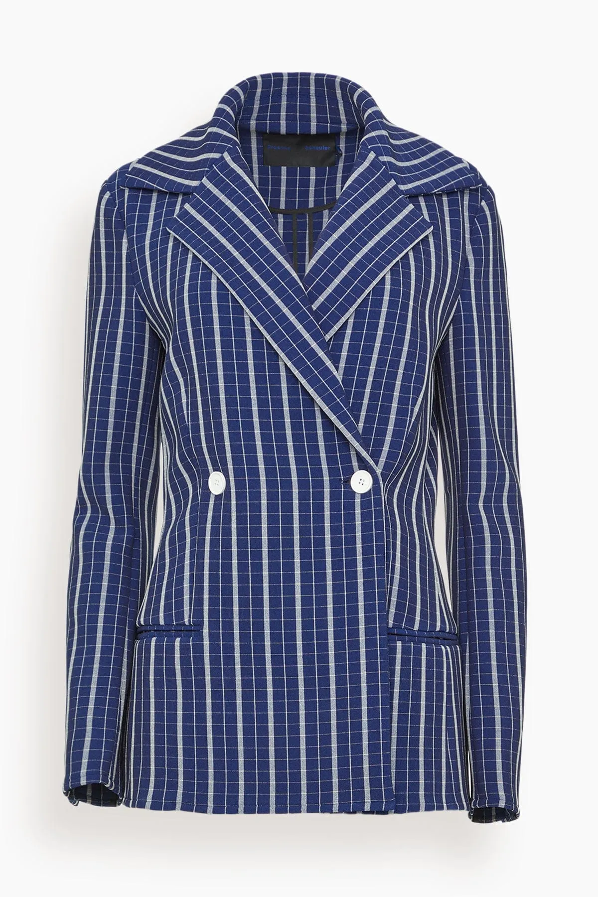 Marine Jacket in Cobalt Multi sold by Hampden Clothing