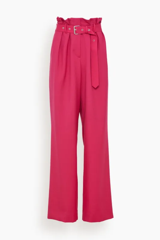 Peaches Pant in Fuchsia made by Dries Van Noten
