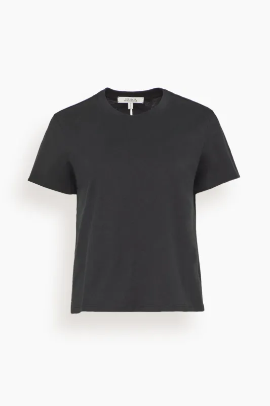 Feminine Favorites Top in Pure Black sold by Hampden Clothing