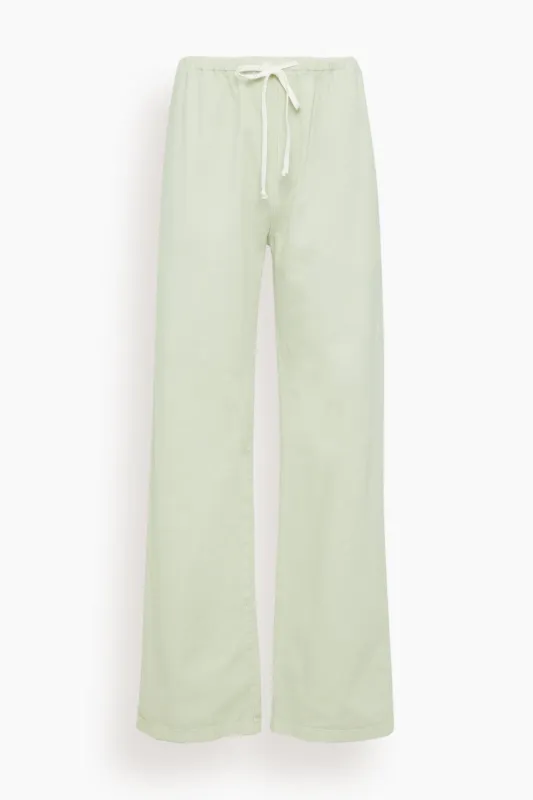Pant in Pistachio Green sold by Hampden Clothing