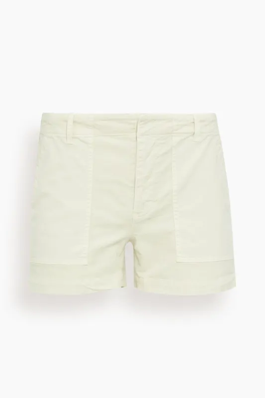 Utility Short in Stone sold by Hampden Clothing