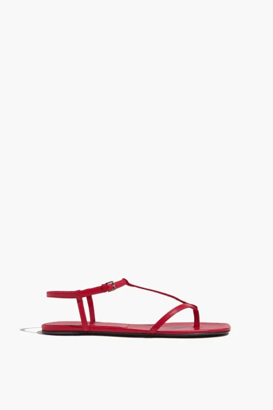 Amaru Thong Sandal in Tomato sold by Hampden Clothing