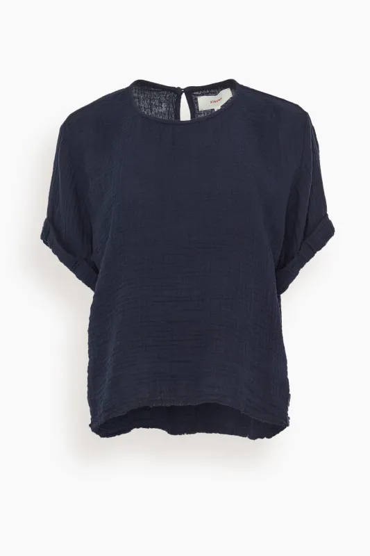 Carson Top in North Star sold by Hampden Clothing