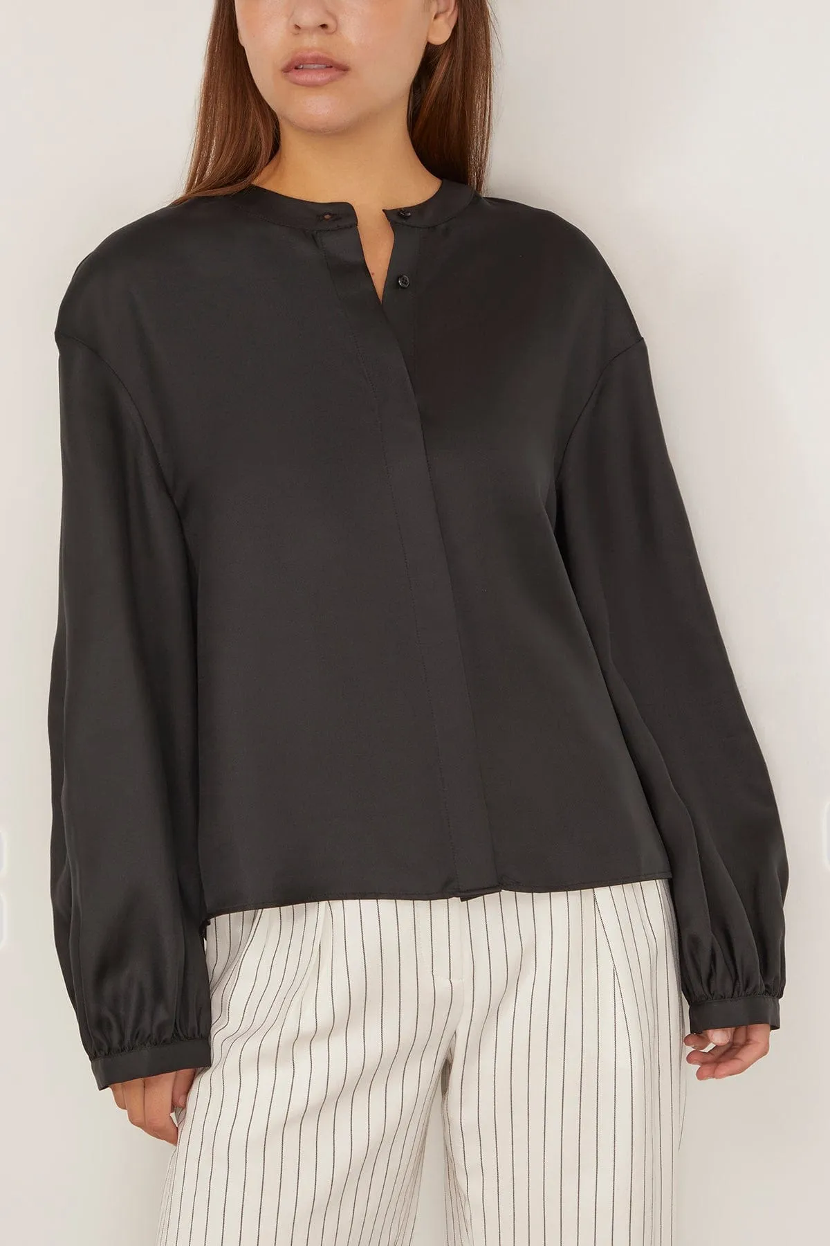 Voluminous Blouse in Black sold by Hampden Clothing product image thumbnail 3